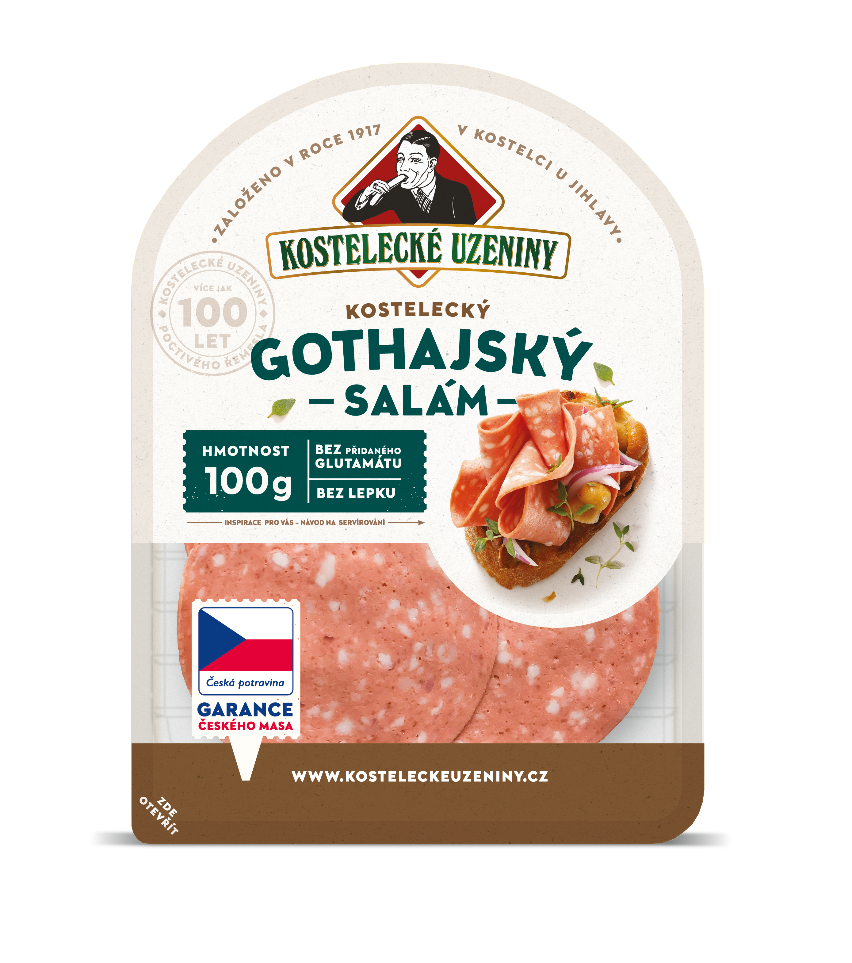 Kostelecké uzeniny - Gothajský salám 